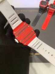 Swiss Richard Mille RM 35-01 Replica Rafael Nadal Red Case Watch – Carbon Fiber Case, Luxury Sport Design - Image 9