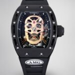 Replica Richard Mille RM052 Skull Tourbillon Super Clone Watch 43mm Swiss Skeleton Design
