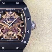 Best Swiss RM47 Black Samurai Tourbillon Replica Watch - Image 10