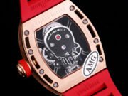 RM052 Skeleton Tourbillon Watch Replica - Bold Black Skull Design - Image 2