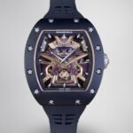 Best Swiss RM47 Black Samurai Tourbillon Replica Watch