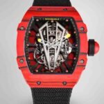 Swiss Replica Richard Mille RM27-03 41mm Red Matador Skeleton Dial Carbon Fiber Case