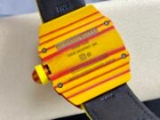 Best Swiss Replica Richard Mille RM 27-03 Red Yellow Carbon Fiber Watch - Image 5