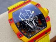 Replica Richard Mille RM27-03 Rafael Nadal Tourbillon Swiss Movement Carbon Fiber Watch - Image 4