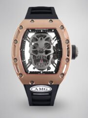 RM052 Skeleton Tourbillon Replica Watch – Rose Gold Case