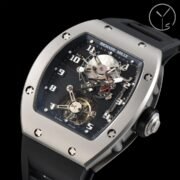 Replica Richard Mille RM001 Super Clone Tourbillon – Best Titanium Skeleton Watch - Image 5