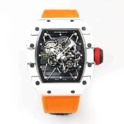Swiss Richard Mille RM 35-01 Rafael Nadal Replica Watch – White NTPT Carbon Case - Image 2