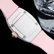 Swiss Replica Richard Mille RM 07-01 Bonbon Collection Pink Marshmallow – Diamond Ceramic Case, Ladies Luxury Watch - Image 8