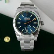Rolex Milgauss 40mm Blue Dial Green Crystal 116400GV