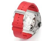 Super Clone Replica RICHARD MILLE RM S10 Koi Fish Tourbillon Watch Diamond Case Red Strap Swiss Quality - Image 7