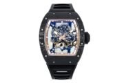 Richard Mille RM055 Skeleton Watch with Black Rubber Strap – Swiss Replica - Image 8