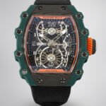 Swiss Made RICHARD MILLE RM 21-02 Replica Tourbillon Aerodyne Best Quality with Skeleton Dial
