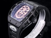 Replica Richard Mille RM052 Skull Tourbillon Super Clone Watch 43mm Swiss Skeleton Design - Image 7
