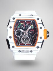 Replica Richard Mille RM50-03 Super Clone Chronograph Mechanical Watch - White Carbon Fiber Case