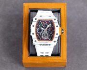Replica Richard Mille RM50-03 Super Clone Chronograph Mechanical Watch - White Carbon Fiber Case - Image 2