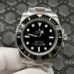 Rolex Submariner Black Dial Stainless Steel Watch