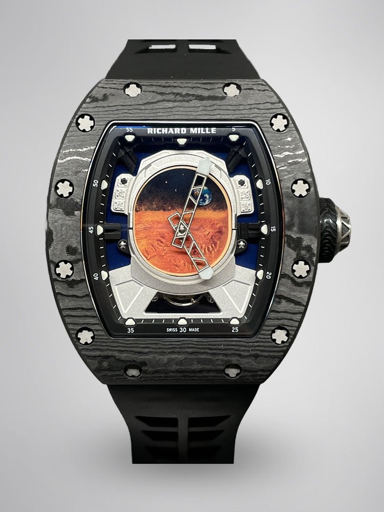 cb41fe67d2506f4c629d60d8567730c7.jpg Replica Richard Mille RM 52-05 Tourbillon Pharrell Williams Men's Watch – Carbon Case - Image 1