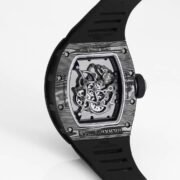 Replica Swiss RM055 Carbon Fiber Replica Watch – Skeleton Design - Image 9