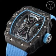 Richard Mille RM53-01 Tourbillon Replica Men's Watch Carbon Fiber Case - Image 4