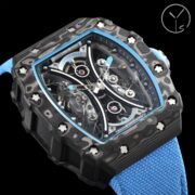 Richard Mille RM53-01 Tourbillon Replica Men's Watch Carbon Fiber Case - Image 7