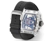 Richard Mille RM 38-02 Tourbillon Replica Watch – Transparent Crystal Case - Image 10