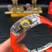 Replica Richard Mille RM 11-03 Men’s Watch with Diamond Bezel And Skeleton Dial Design - Image 8