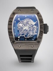 Swiss Replica Richard Mille RM55 – AAAAA Super Clone with Carbon Fiber Case & Rubber Strap