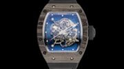 Swiss Replica Richard Mille RM55 – AAAAA Super Clone with Carbon Fiber Case & Rubber Strap - Image 3