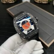 Replica Richard Mille RM 52-05 Tourbillon Pharrell Williams Men's Watch – Carbon Case - Image 5
