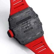 Richard Mille RM 35-01 Replica AAA Swiss Clone with Carbon Case and Red Strap - Image 8