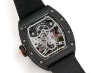 Swiss RICHARD MILLE RM S10 Replica – Koi Tourbillon, Black Steel Case, Sport Style - Image 9
