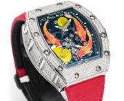 Richard Mille RM S10 Koi Tourbillon Replica – Swiss Movement, Diamond-Set Case, and AAA Quality for the Ultimate Luxury Experience - Image 5