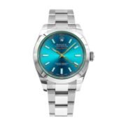 Rolex Milgauss 40mm Blue Dial Green Crystal 116400GV - Image 6