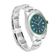 Rolex Milgauss 40mm Blue Dial Green Crystal 116400GV - Image 9
