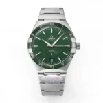 Omega Constellation 41mm Green Ceramic Watch