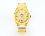Omega Constellation 41mm Gold Ceramic Watch