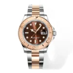 Rolex Yacht-Master 42 Rose Gold & Stainless Steel Brown Dial