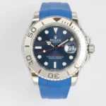 Rolex Yacht-Master 42 Blue Dial Stainless Steel Case with Blue Rubber Strap