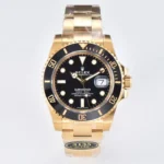 Rolex Submariner 116618 Series – Black Dial, Gold Stainless Steel, Diver