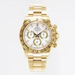 Rolex Daytona 4130 Gold Full Gold Chronograph Watch – Swiss A-Grade Watches Quality