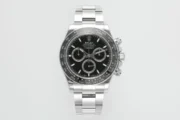 Rolex Daytona M126500LN Perfect Edition – Silver Stainless Steel, Black Dial, Watches Chronograph