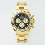 Rolex Daytona Watch – Gold with Black Dial – Limited Stock