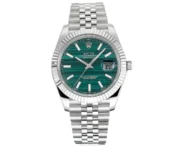 Rolex Datejust 41 Custom Malachite Dial Green Watch