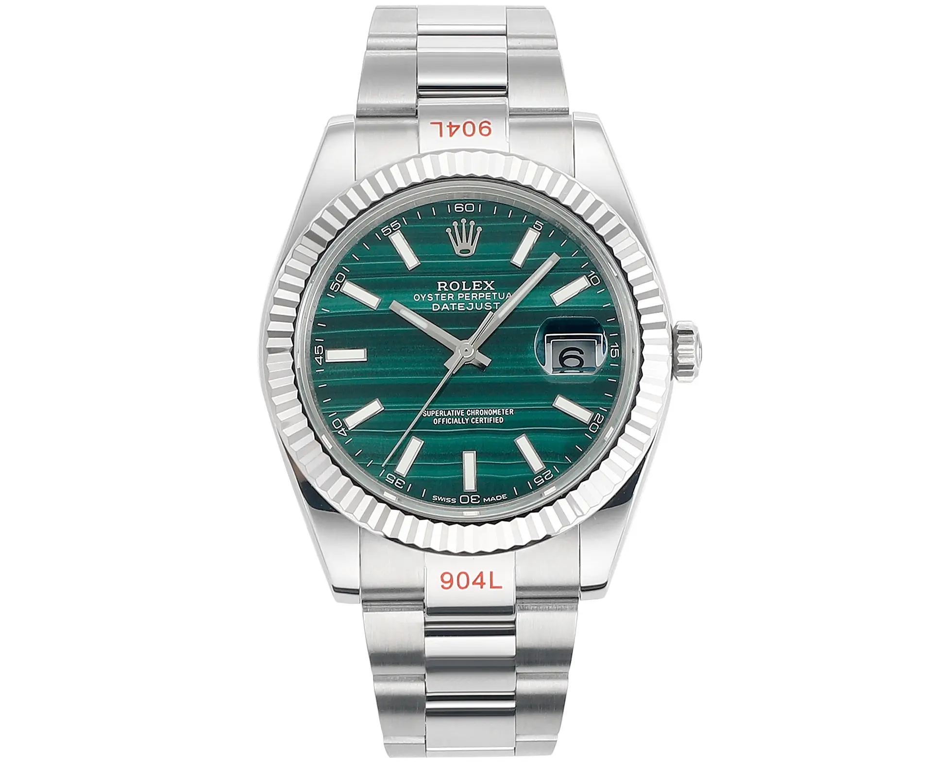 src_0-225.webp Rolex Datejust 41 Custom Malachite Dial - Image 1