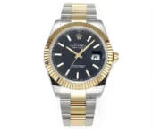Rolex Datejust Two-Tone Black Dial with 3235 Movement