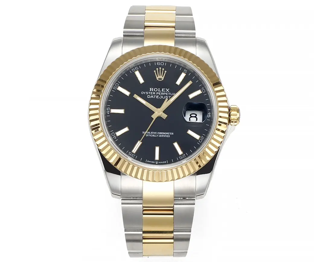 src_0-237.webp Rolex Datejust Two-Tone Black Dial with 3235 Movement - Image 1