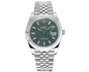 Rolex Datejust 41mm Green Dial Stainless Steel Oyster Bracelet