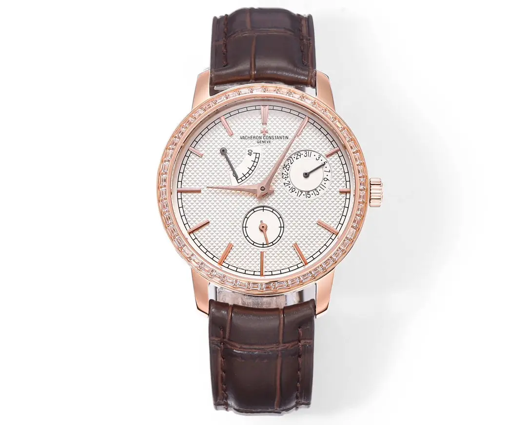 src_0-241.webp Vacheron Constantin Traditionnelle 83520/000R-9909 – Rose Gold, Brown Leather Strap, Multi-Function Dial - Image 1