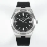 Vacheron Constantin Overseas – Black Dial, Stainless Steel Case, Rubber Strap with Interchangeable System