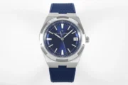 Vacheron Constantin Overseas Blue Dial Stainless Steel Watch with Interchangeable Rubber Strap – 41mm – Quality